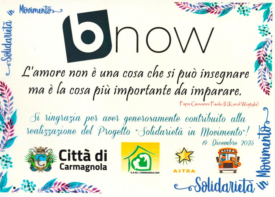 Attestato Casa Roberta Bnow